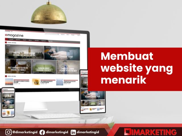 buat website menarik